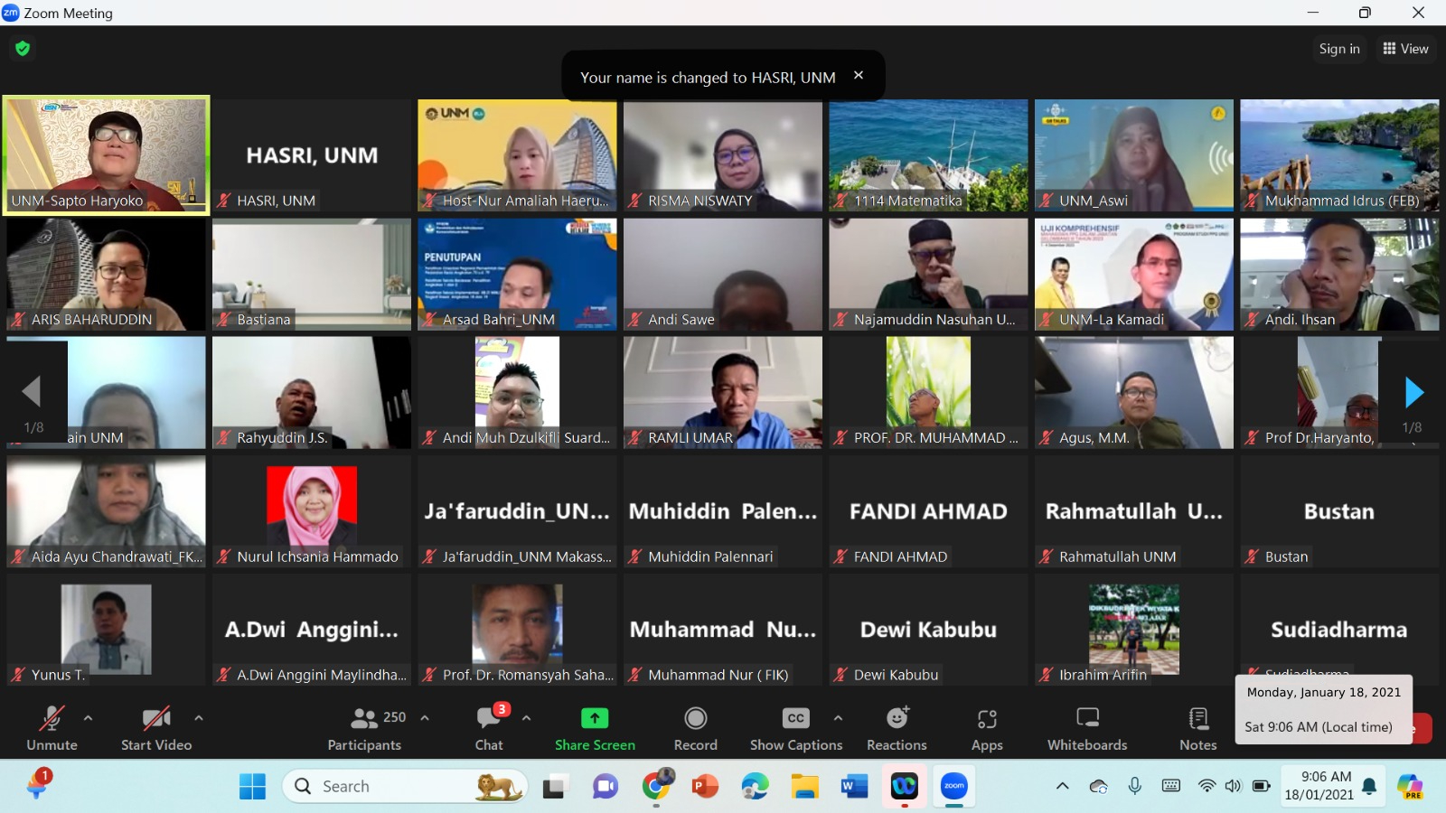 Monev Pembelajaran Daring RPS