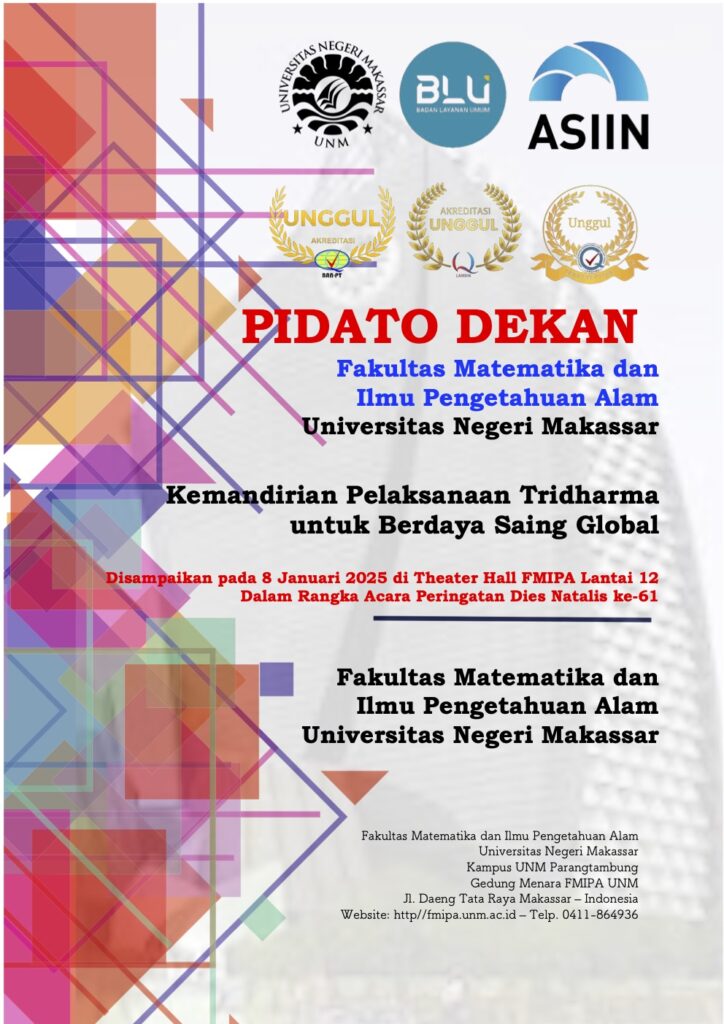 Pidato Tahunan Dekan FMIPA UNM