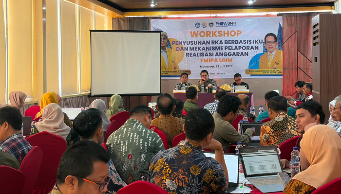 FMIPA UNM Gelar Kegiatan Pembahasan RKA bersama Pimpinan Jurusan dan Ketua Program Studi