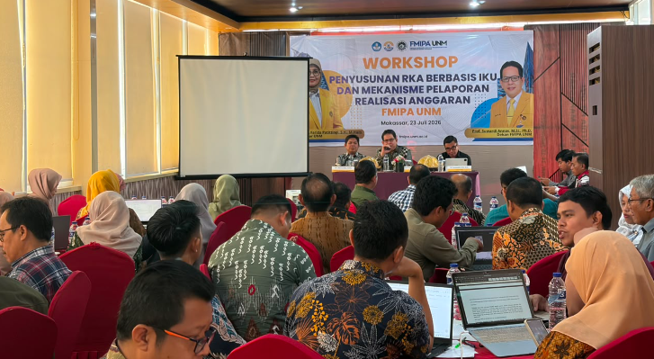 FMIPA UNM Gelar Kegiatan Pembahasan RKA bersama Pimpinan Jurusan dan Ketua Program Studi
