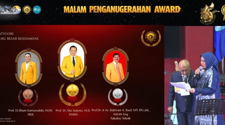 Guru Besar Berdampak Bagi UNM