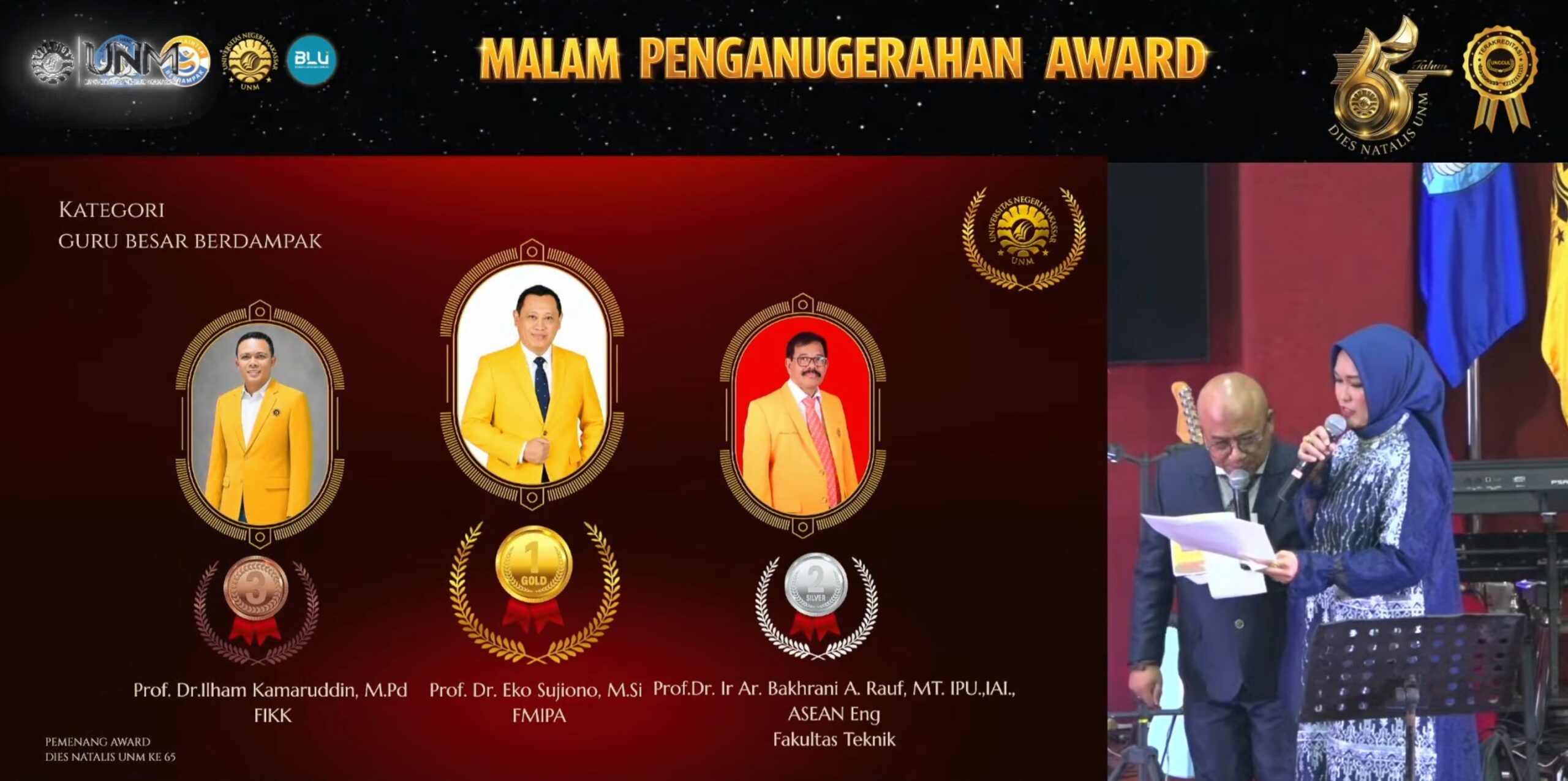 Guru Besar Berdampak Bagi UNM